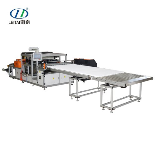2021 High Efficient 100mm High Fold Full-auto Air Filter Pleating Mini Production Line Pleating Machine with CE