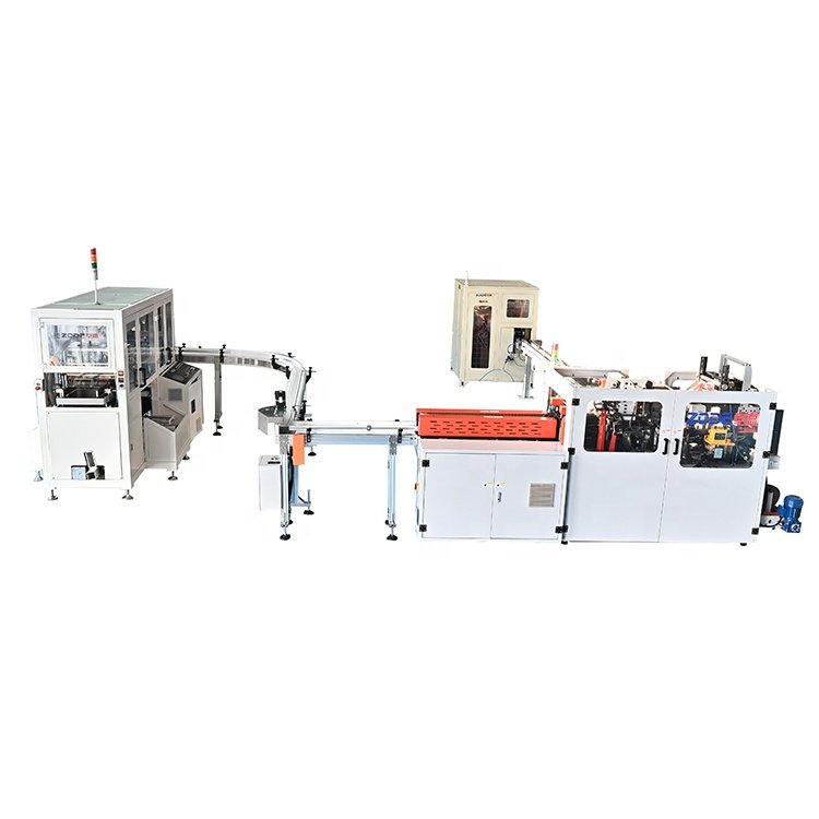 Fexik Auto Wet Wipes Facial Tissue Paper Production Line Manufacturing Packaging Equipment