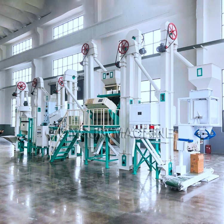 Rice Milling Machinery Working Process Whole Set Automatic Rice Mill Plant Production Line for Sale