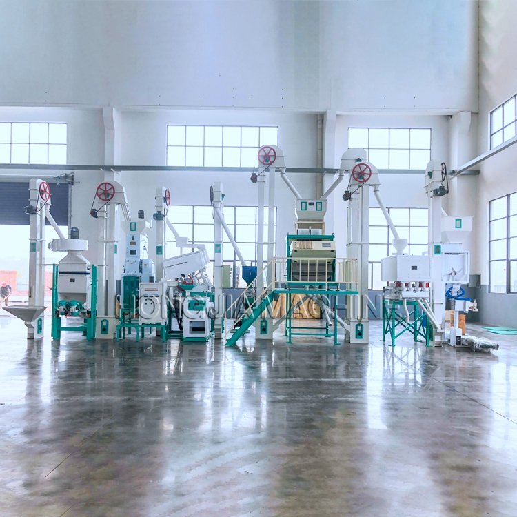 Rice Milling Machinery Working Process Whole Set Automatic Rice Mill Plant Production Line for Sale
