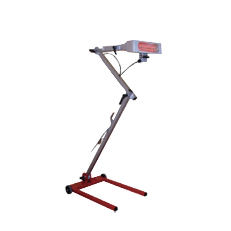 Body Repair Equipment Paint Baking Lamp of Single Box Four Tube Mobile Rocker Paint Baking Machine
