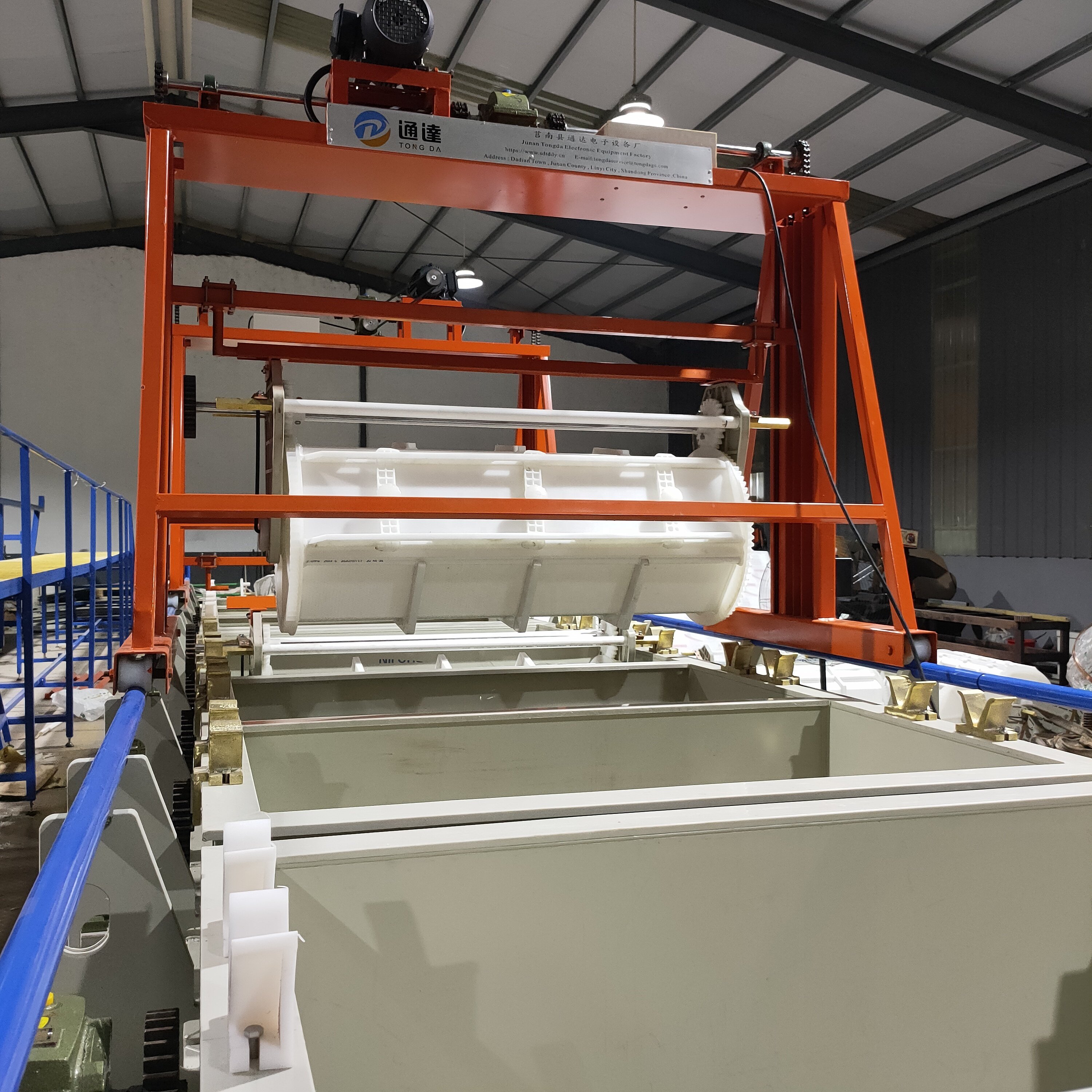 Copper Electroplating System Plating Machine Electroplating Electroless Nickel Plating Equipment