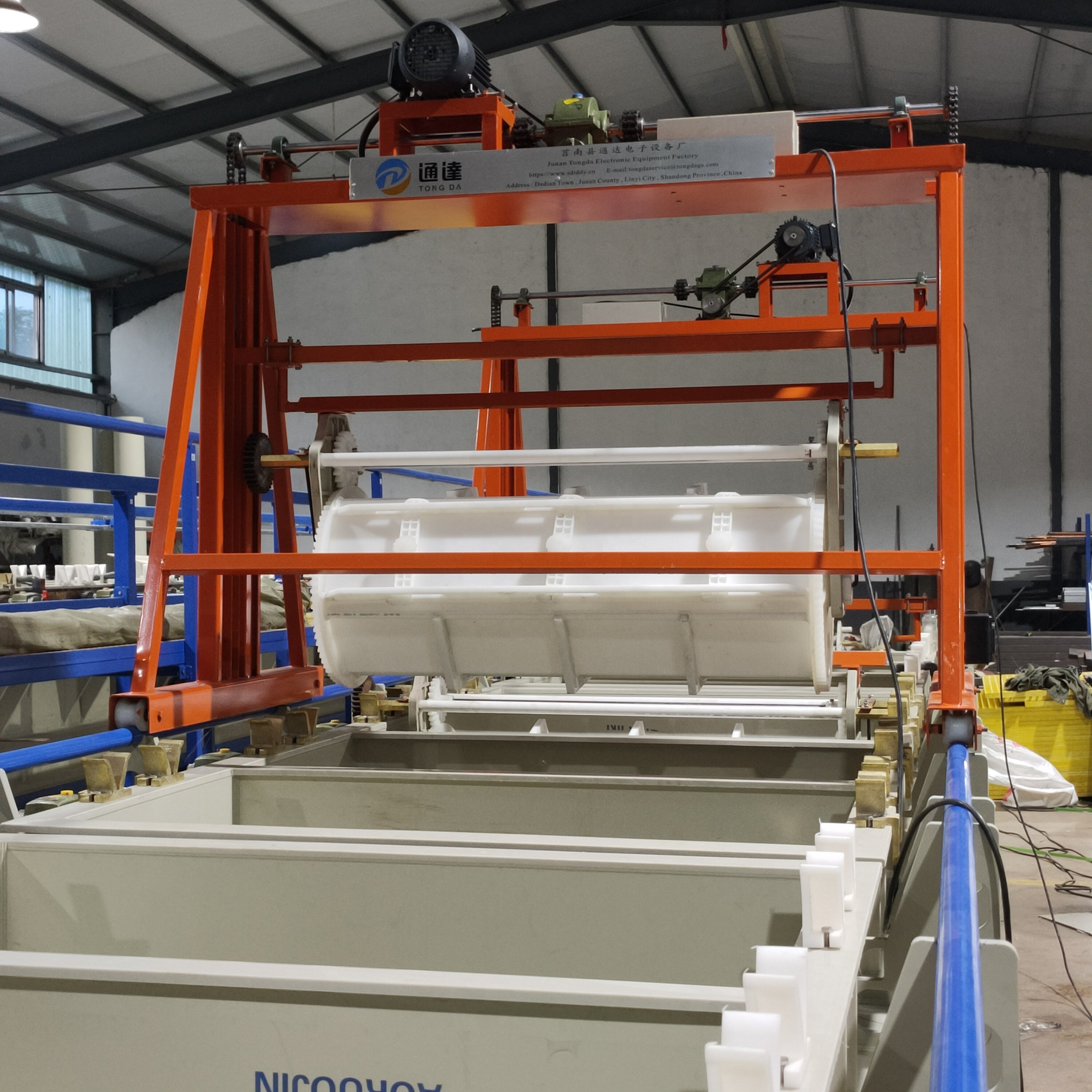 Copper Electroplating System Plating Machine Electroplating Electroless Nickel Plating Equipment