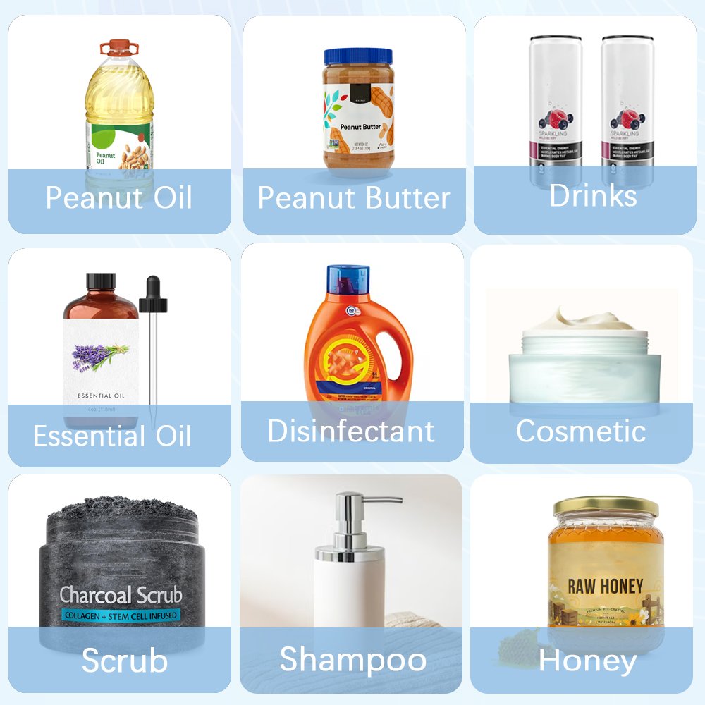 NENOSUN Desktop Servo Filling Machine Automatic Gear Pump Shower Gel Detergent Hand Soap Shampoo Body Lotion Laundry Liquid