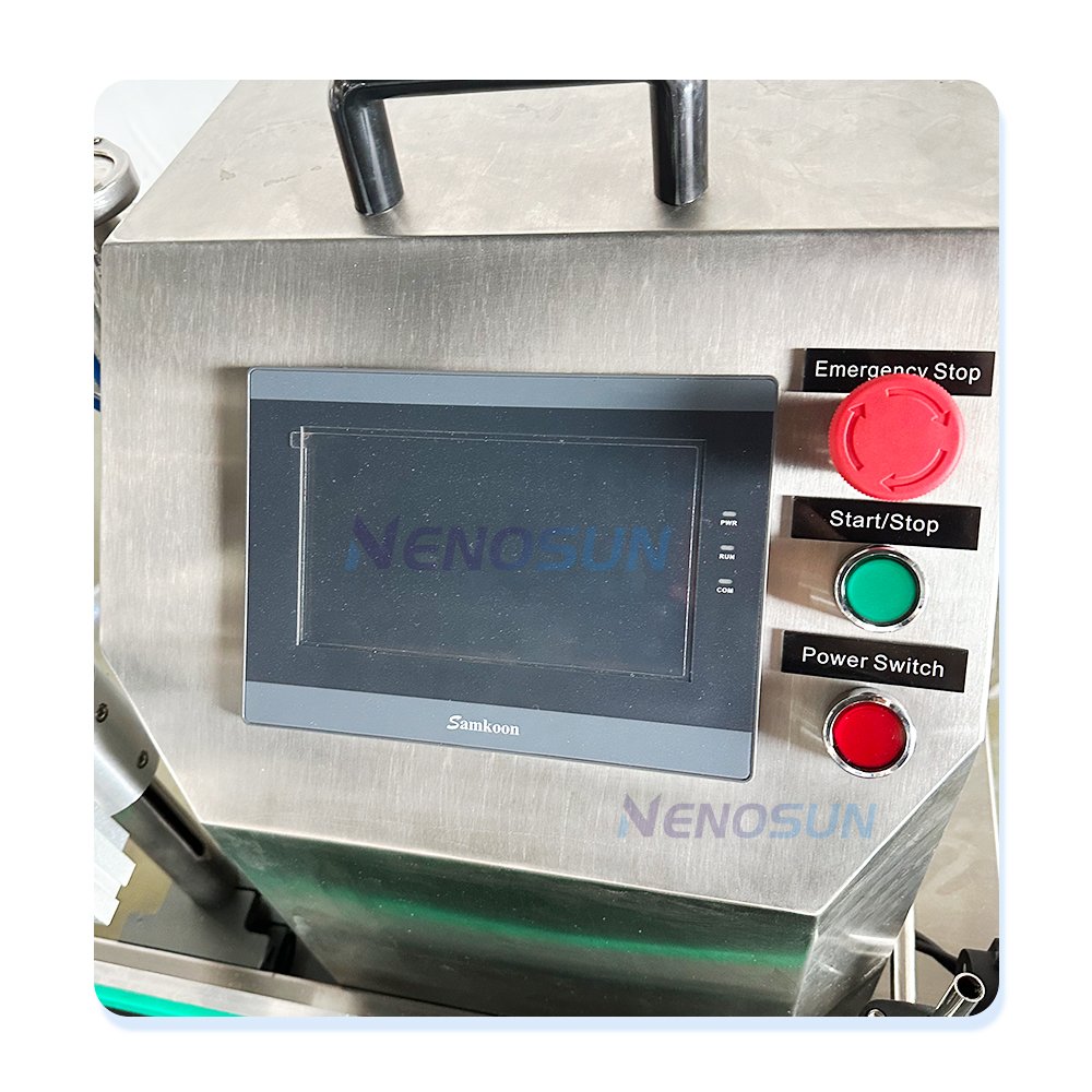 NENOSUN Desktop Servo Filling Machine Automatic Gear Pump Shower Gel Detergent Hand Soap Shampoo Body Lotion Laundry Liquid