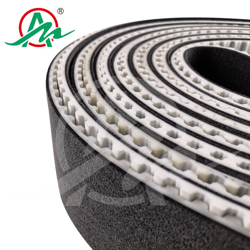 High Temperature Resistance Felt with PU Timing Belt