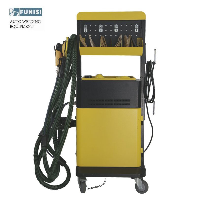 FUNISI Dust-free Dry Mill Car Dust-free Grinding Machine Multi-station Vehicle Dry Mill