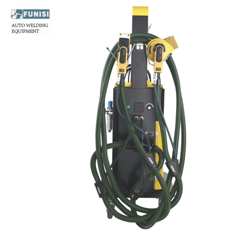 FUNISI Dust-free Dry Mill Car Dust-free Grinding Machine Multi-station Vehicle Dry Mill