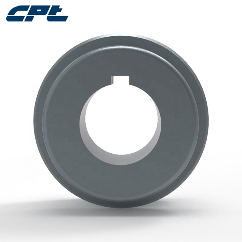 CPT Cast Iron one groove Solid v-belt sheave pulley AK type 3/4 inch bore 2 inch outside diameter AK20 for 4L, A, 3L be