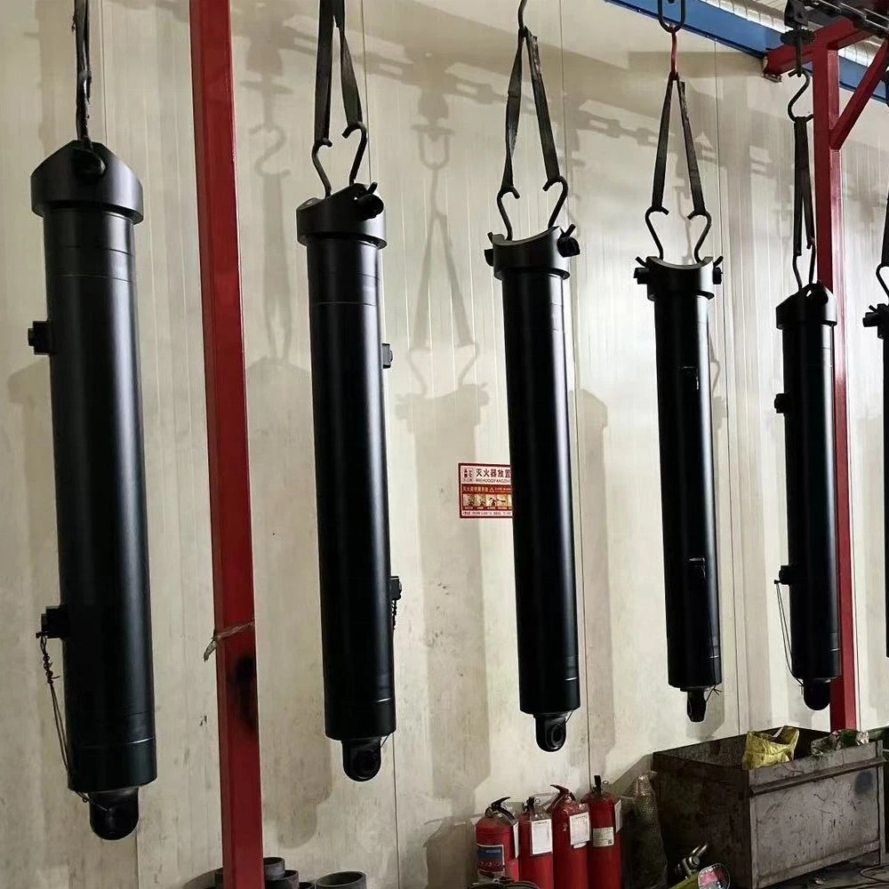 Multistage Hydraulic Cylinder for Dump Truck Dump Trailer Fee Hydraulic Telescopic Cylinder for Dump Truck