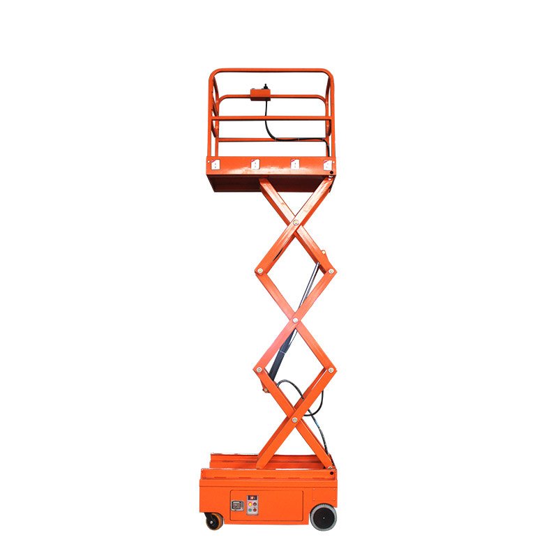 Hot Selling 300kg Small Narrove Body Factory Outside Use Man Lifter Electric Lifter Platform