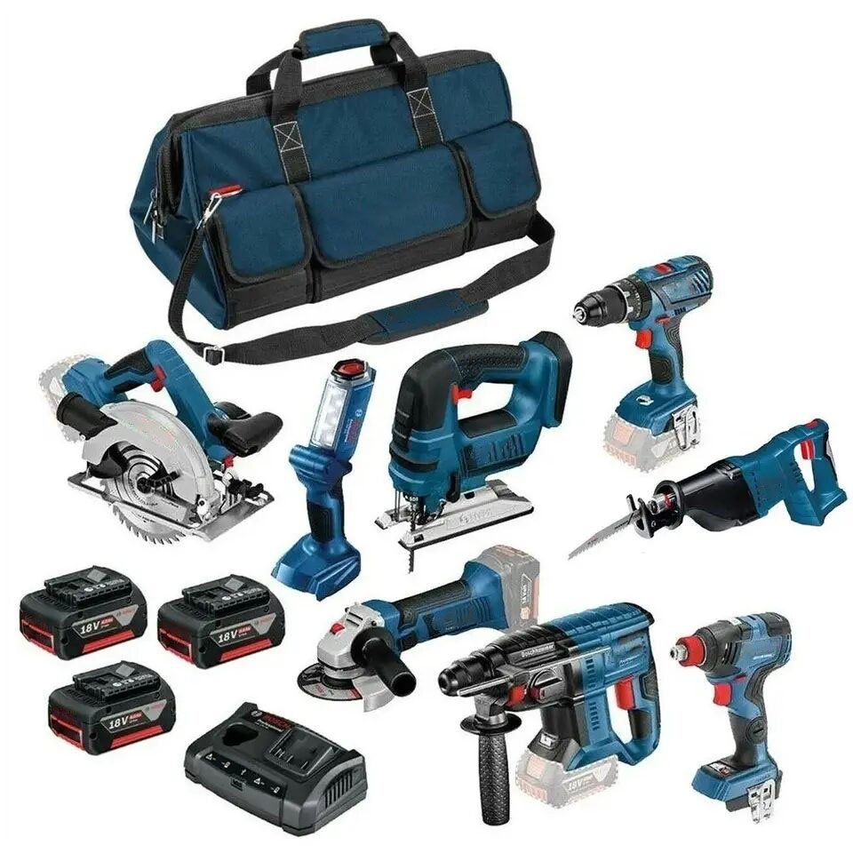 X-FORCE Cordless Power Tools Combo Kit Battery Power Tool Kits 21V Lithium Battery Power Tools Kit