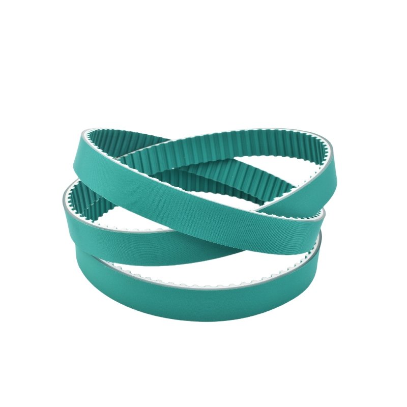 Solar Photovoltaic Industry T10 NFT NFB Green Red Cloth Endless Pu Drive Transmission Double Sided Single Elastic Belt