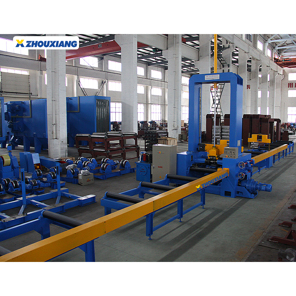 Fabrication Auto H-Beam Production Line H Beam Assembly Manufacturing Machine