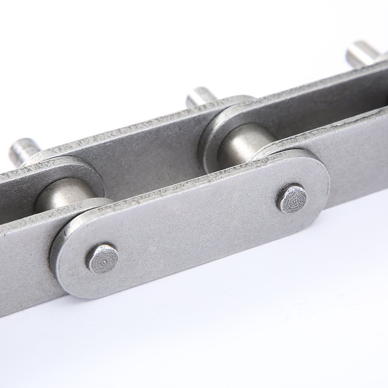 Wholesale Non Standard Attached Plate Industrial Customized Double Pitch Conveyor Belt Thick Industrial Chain