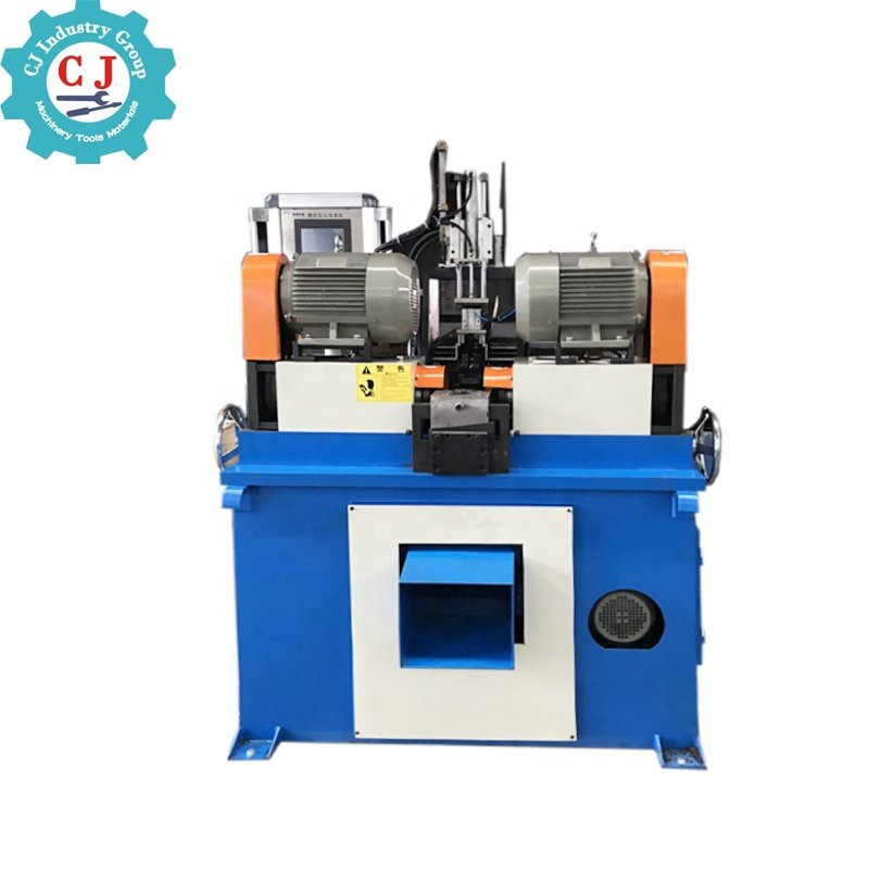 CNC 30 Automatic Double Head Chamfering Machine For Tiny Solid Tube Bar End Finishing