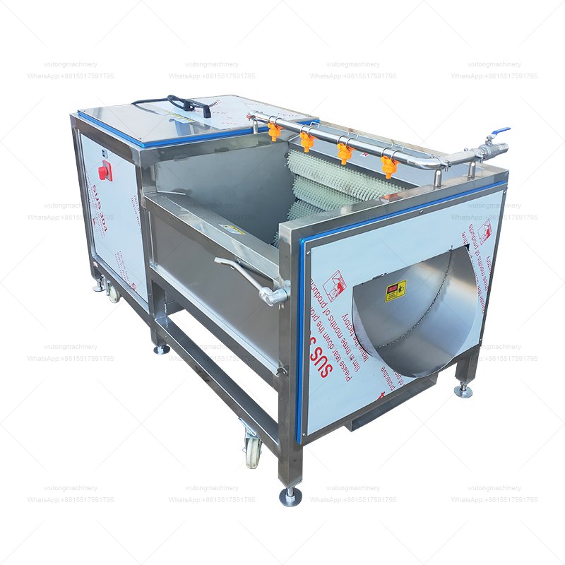 Electric Fried Potato Chips Production Machine Semi Auto Frozen French Fries Line Pringle Potato Chips Making Machine