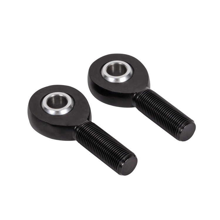 Black Anodized Tie Rod RH Male Thread 1/2" x 5/8" Ball Heim Joint Radius Rod Ends Racecar Parts