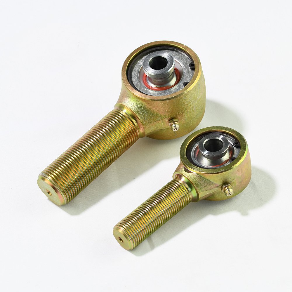 Forged rod end bearing male thread rotulas johnny joint 1 1/4 rod ends with bung