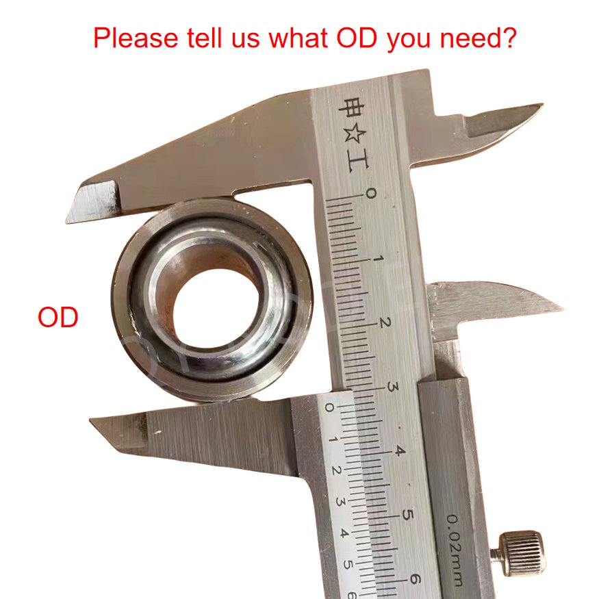 COM16T 304 440c 420 Stainless Steel Spherical Plain Bearing PTFE Rod Ends Heim Joints Uniball