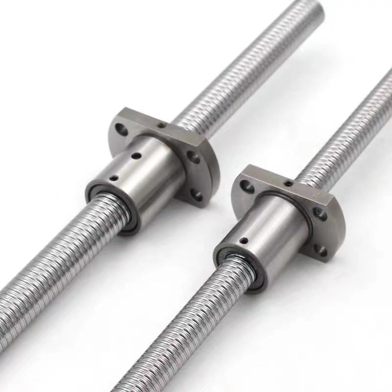 CNC mechanical customized ball screw SFU SFKball screw with CNC end machining