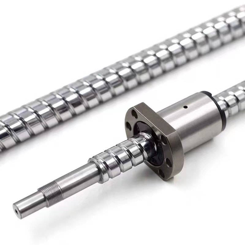 CNC mechanical customized ball screw SFU SFKball screw with CNC end machining