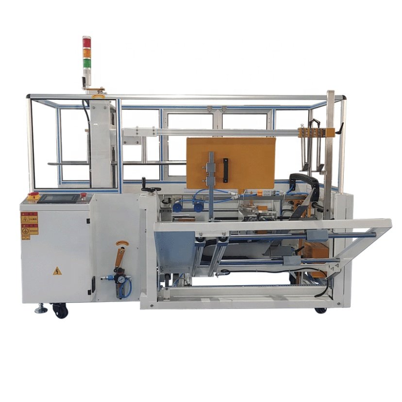 SJB Automatic Large Case Carton Box Erector and Packer Machine Former Auto Case Packer / Carton Box Packing Machine