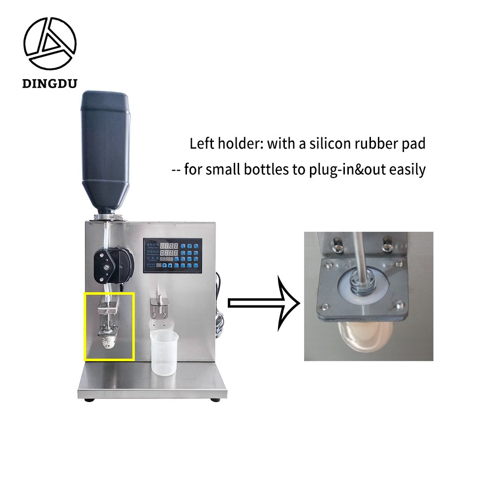 Small Industries Semi Automatic Body Shop Butter Cream UV Glue Nail Gel Polish Filling Machines