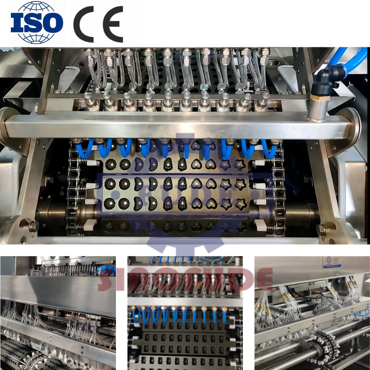 Long Service Life Vitamin Jelly Gummy Making Machine Automatic Gummy Candy Production Line