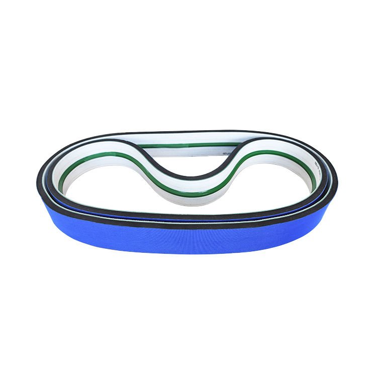 Annilte blue flat foam belt for labelling machine
