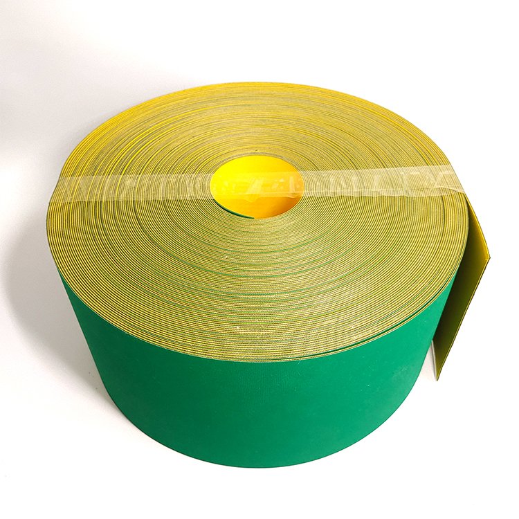 Yellow And Green Polyamide Nylon Belt Factory Price Endless Flat Belt For Textile Industry