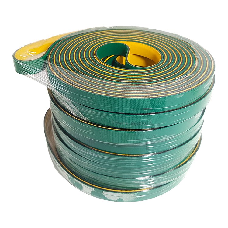 Yellow And Green Polyamide Nylon Belt Factory Price Endless Flat Belt For Textile Industry