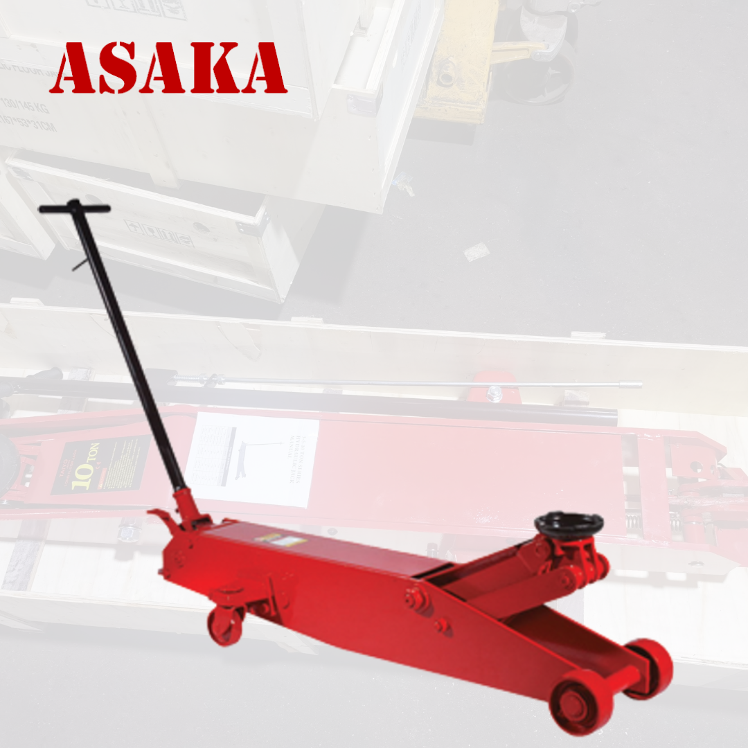 Lifting Equipment 10t Long Bench Hydraulic Trolley Jack with Good Price