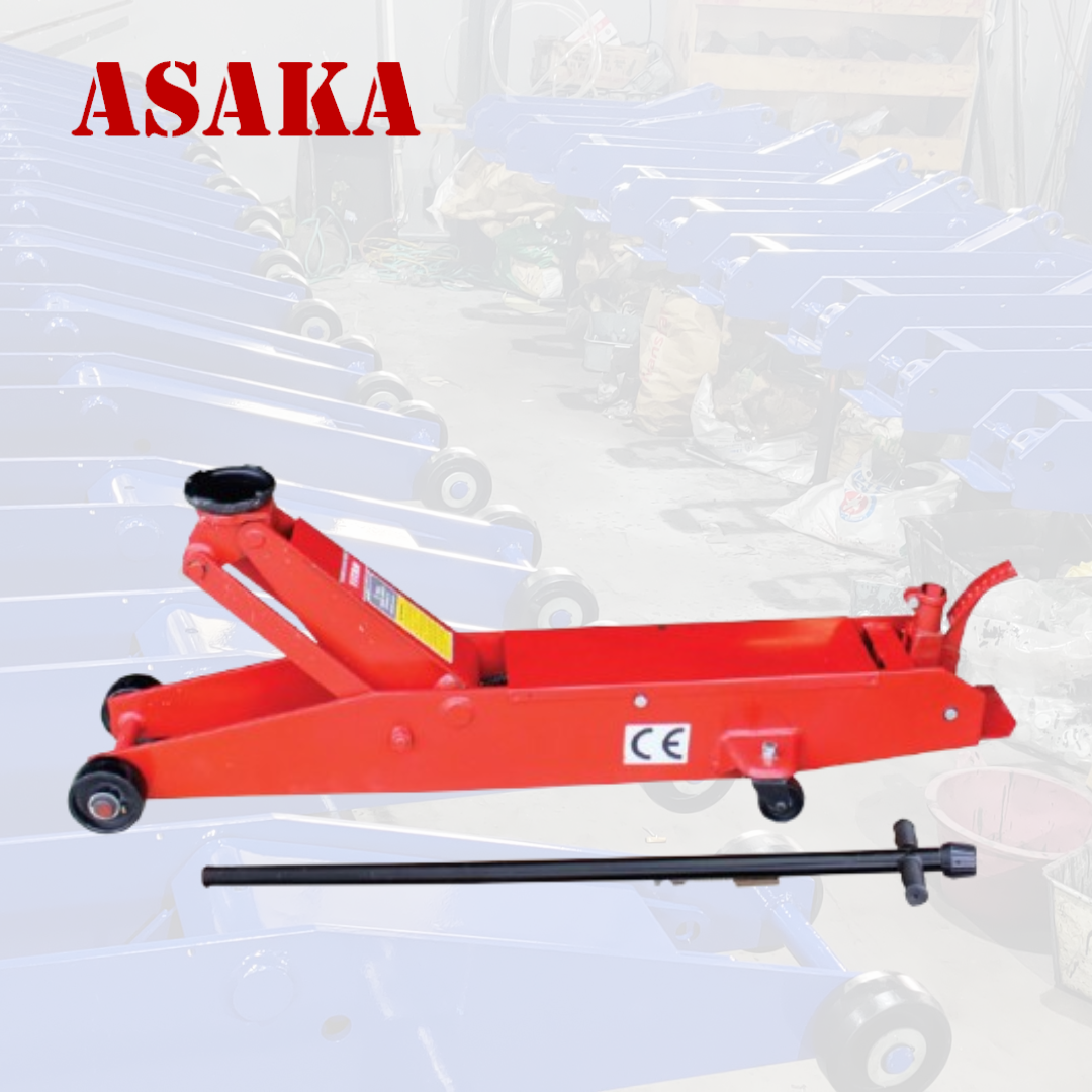 Lifting Equipment 10t Long Bench Hydraulic Trolley Jack with Good Price