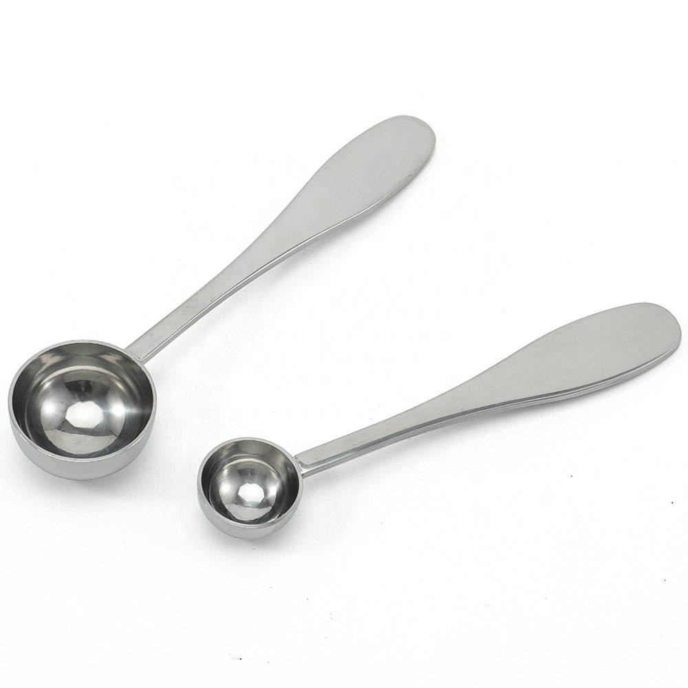 Wholesale Kitchen Accessory Powder Coffee Measuring Tools Stainless Steel Tea Spoon