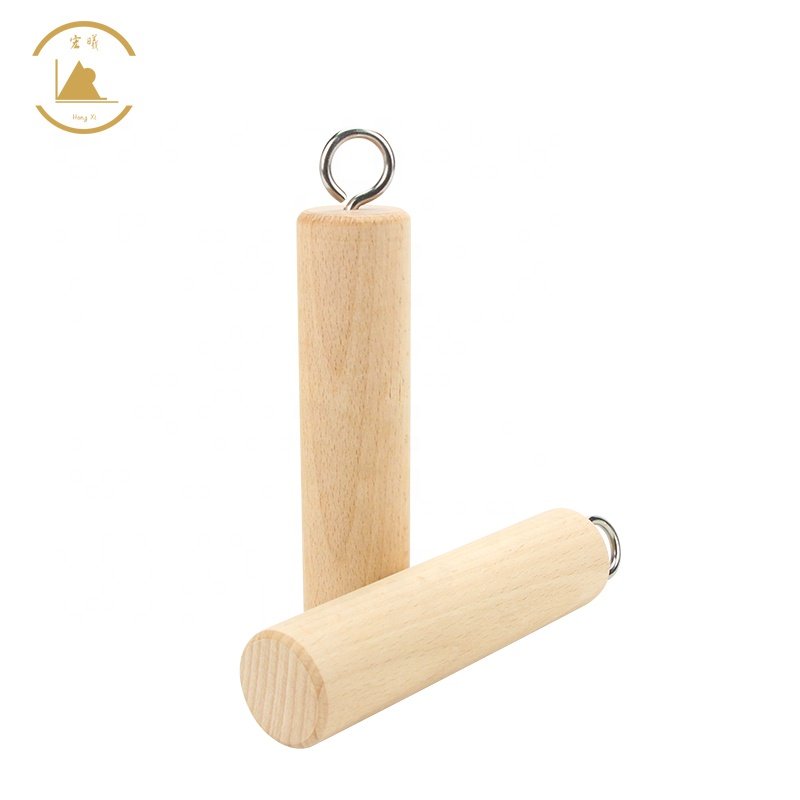 Factory Direct aliba select Wooden Pull Up Climbing Hold Grips Exerciser Training Tools for Workout Grip Strength