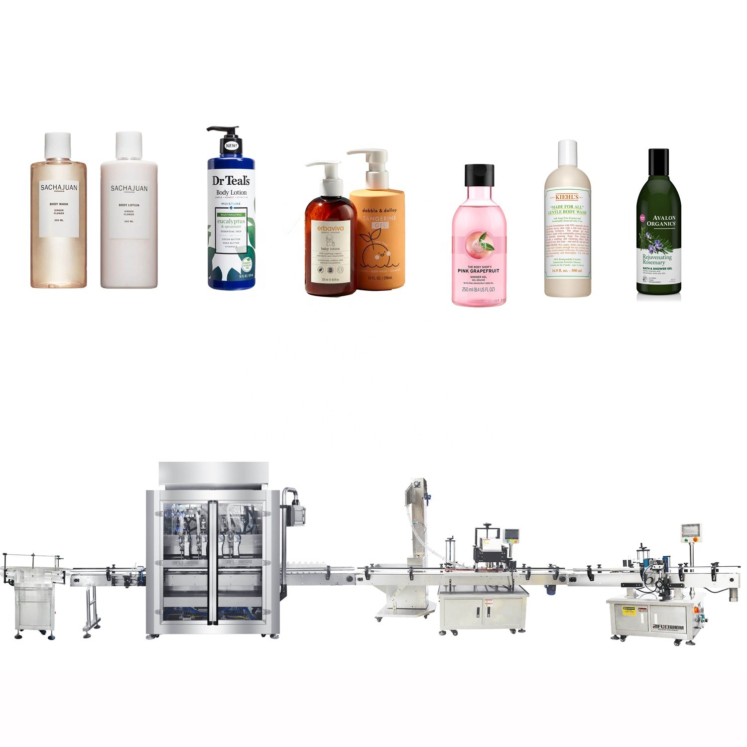 Automatic Garlic Chili Sauce Packaging Production Line Glass Bottle Filling Vacuum Capping Labeling Solution