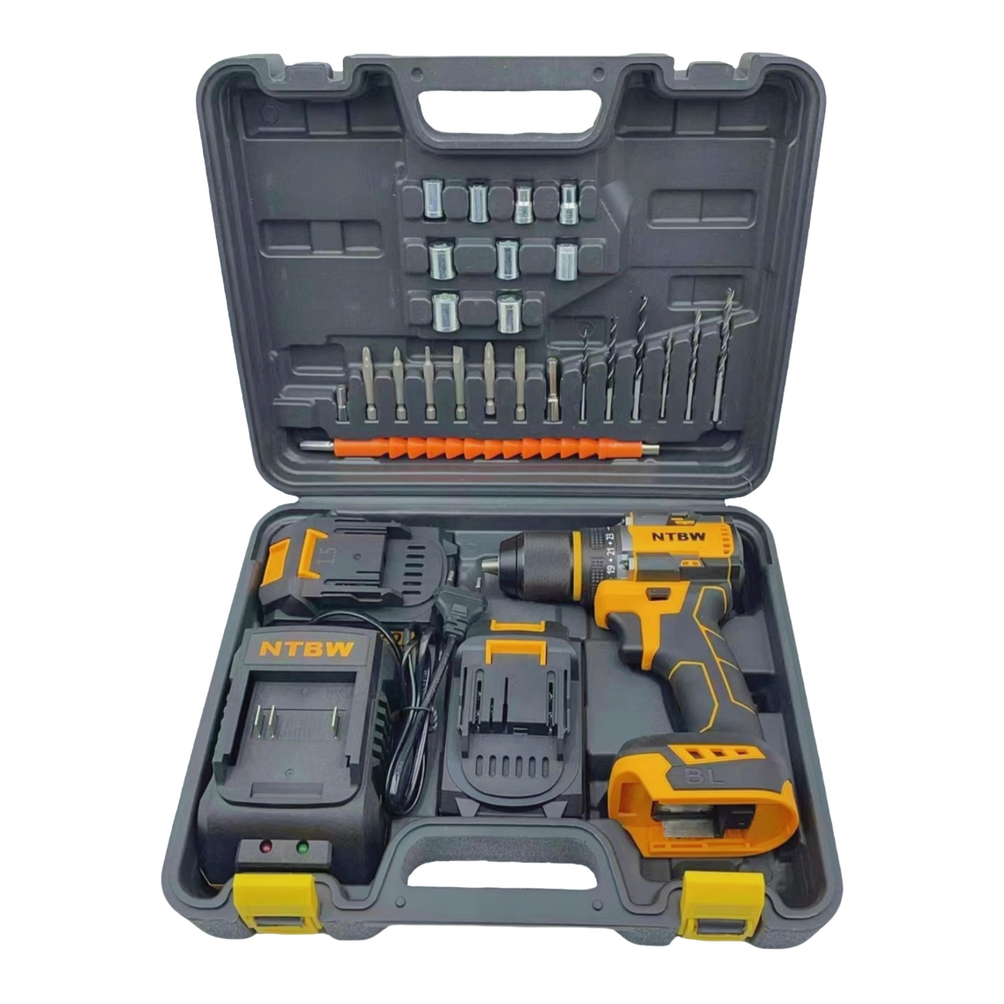2024 Model New Fashion 20V Lithium Battery Power Tools Cordless Drill Machine Set with Accessories for DIY