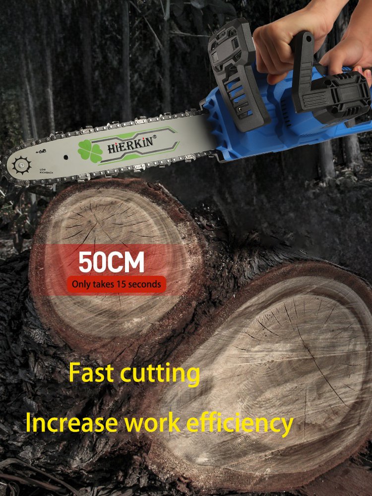 HEK-C520 new model battery chainsaw cordless electric chain saw machine customized Power Tools chain saws