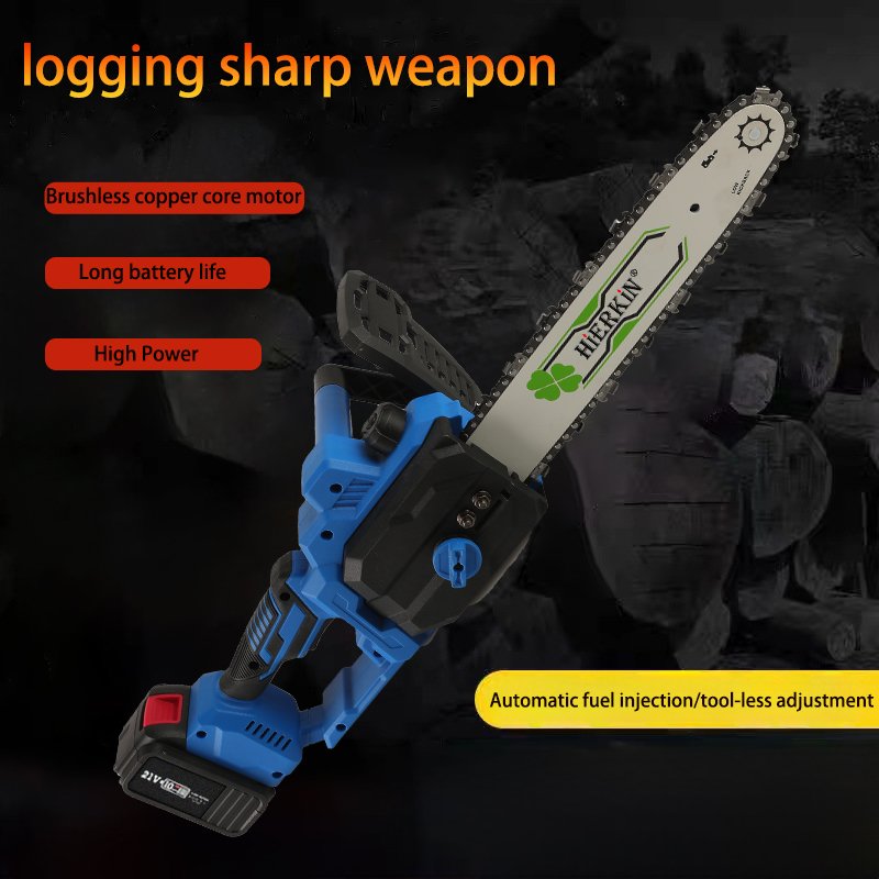 HEK-C520 new model battery chainsaw cordless electric chain saw machine customized Power Tools chain saws