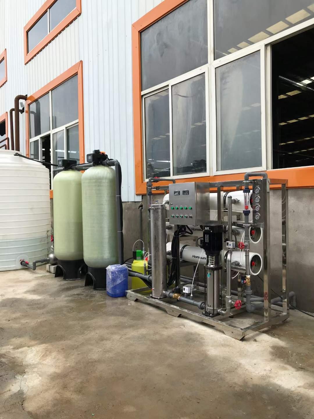 500L/Hour 2000 up to 3000L/H Membrane ESPA 8040 Carbonated Soft Drink Beverage Production Reverse Osmosis System Ro Water System