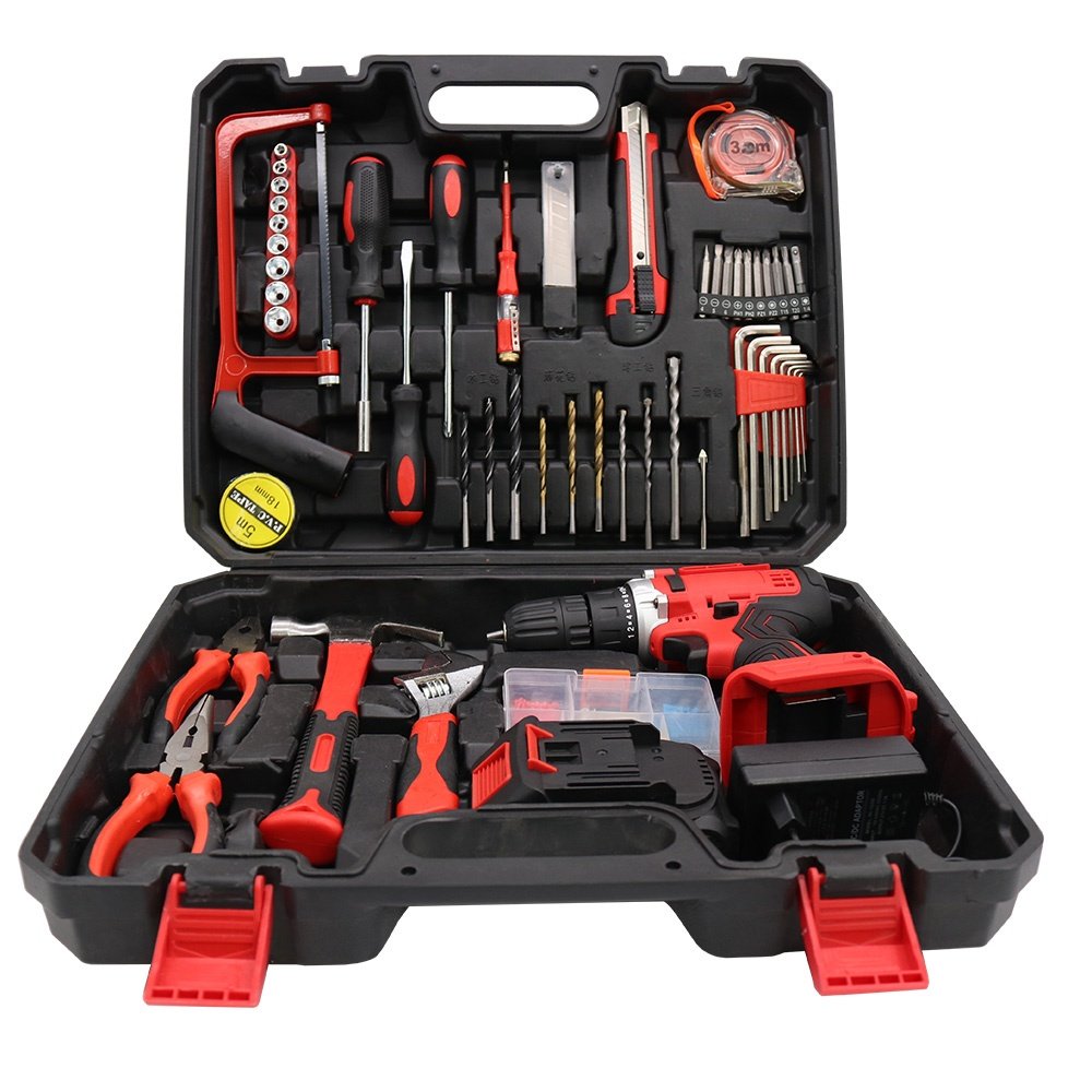 Power Tool Set 108pcs Tool Accessories for 12V/21V Lithium Battery Electric Drill Set Tools box Combo