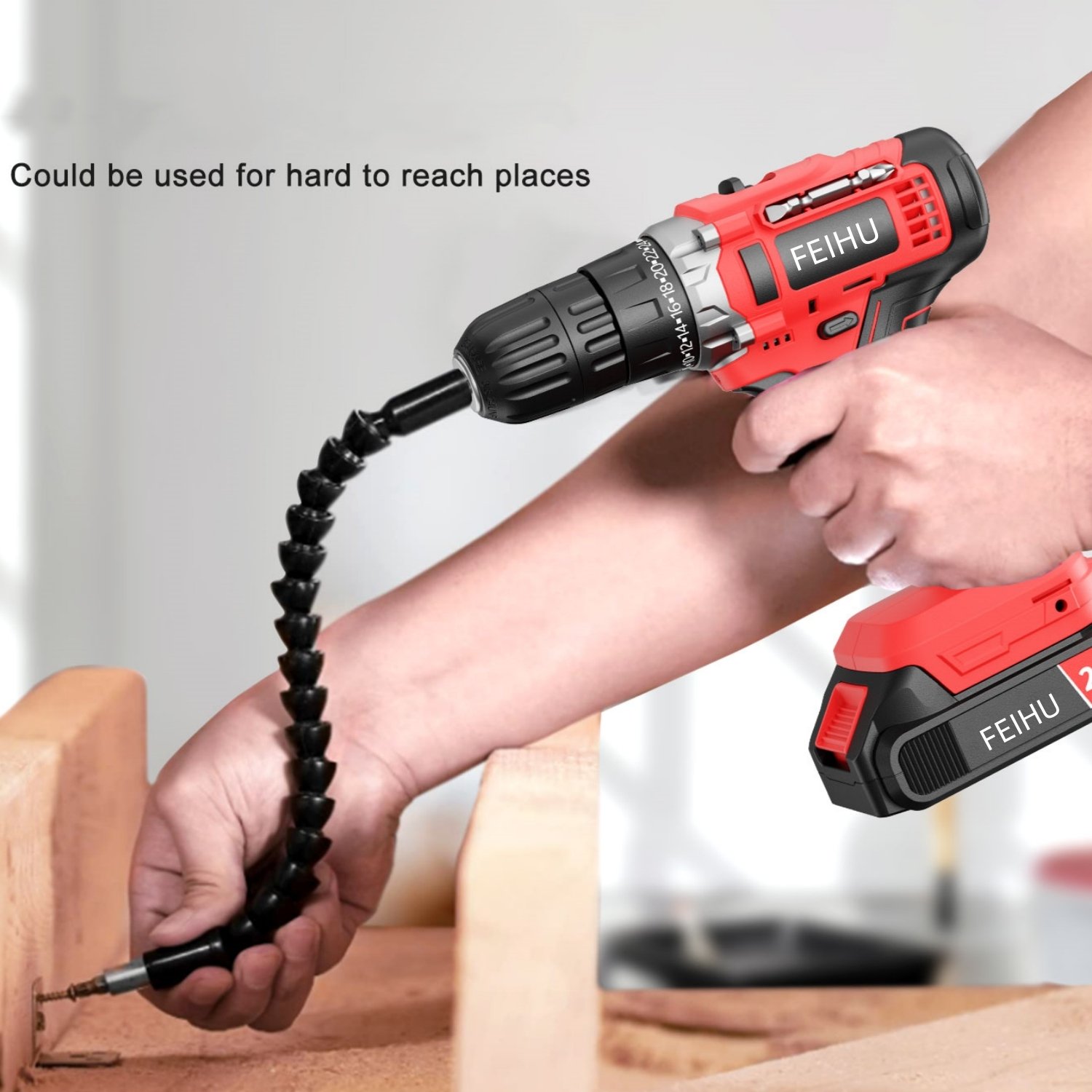 Power Tool Set 108pcs Tool Accessories for 12V/21V Lithium Battery Electric Drill Set Tools box Combo