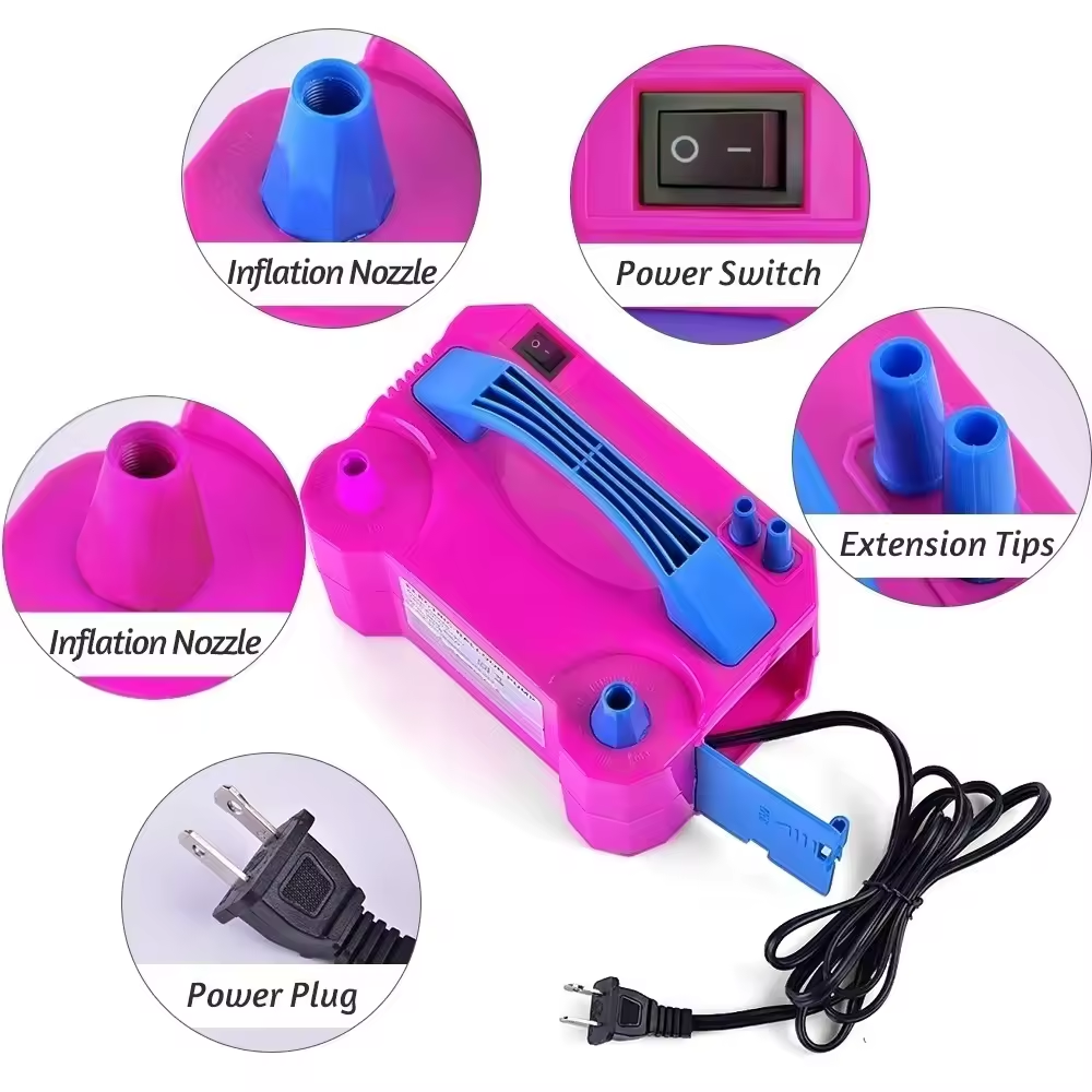 High power electric balloon inflation tool birthday party wedding balloon fully automatic electric inflation pump
