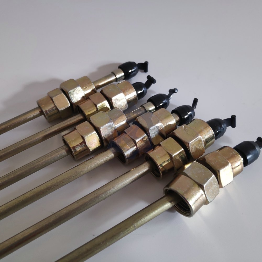 Hot Selling Aly Machine 12pcs 600mm diesel Pipe Joint Oil Tube 14X12 ,14X14 Used for Fuel Injection Pump test Bench Spare Part