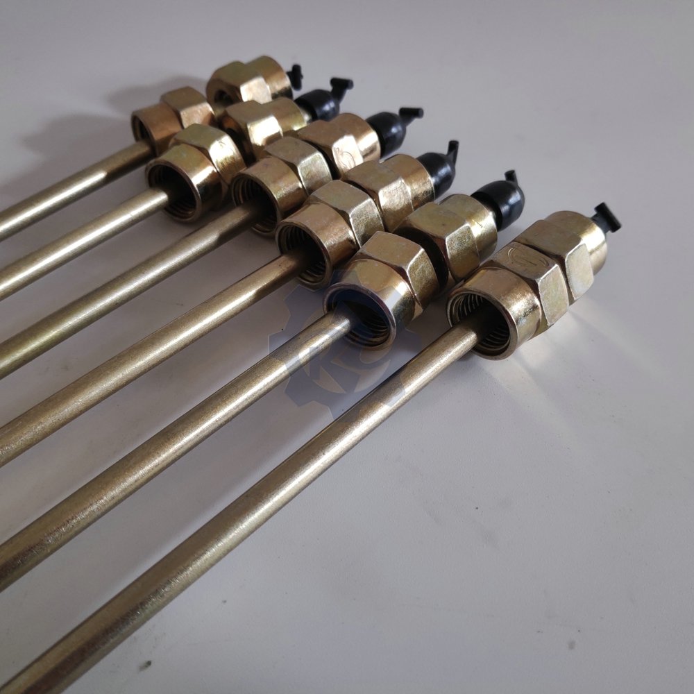 Hot Selling Aly Machine 12pcs 600mm diesel Pipe Joint Oil Tube 14X12 ,14X14 Used for Fuel Injection Pump test Bench Spare Part