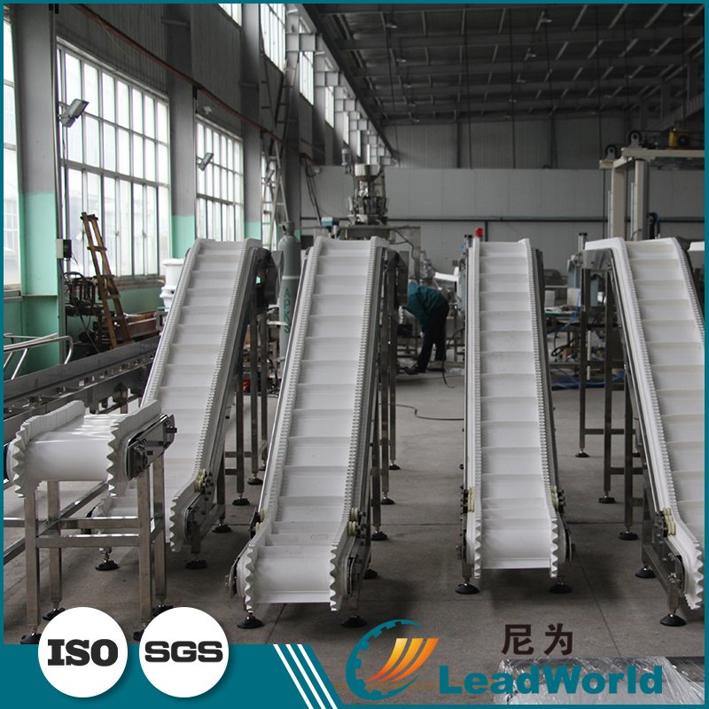 Leadworld Food Grade Conveyor High Quality Z Type Finished Product Conveyor Bucket Elevator Conveyor Belt