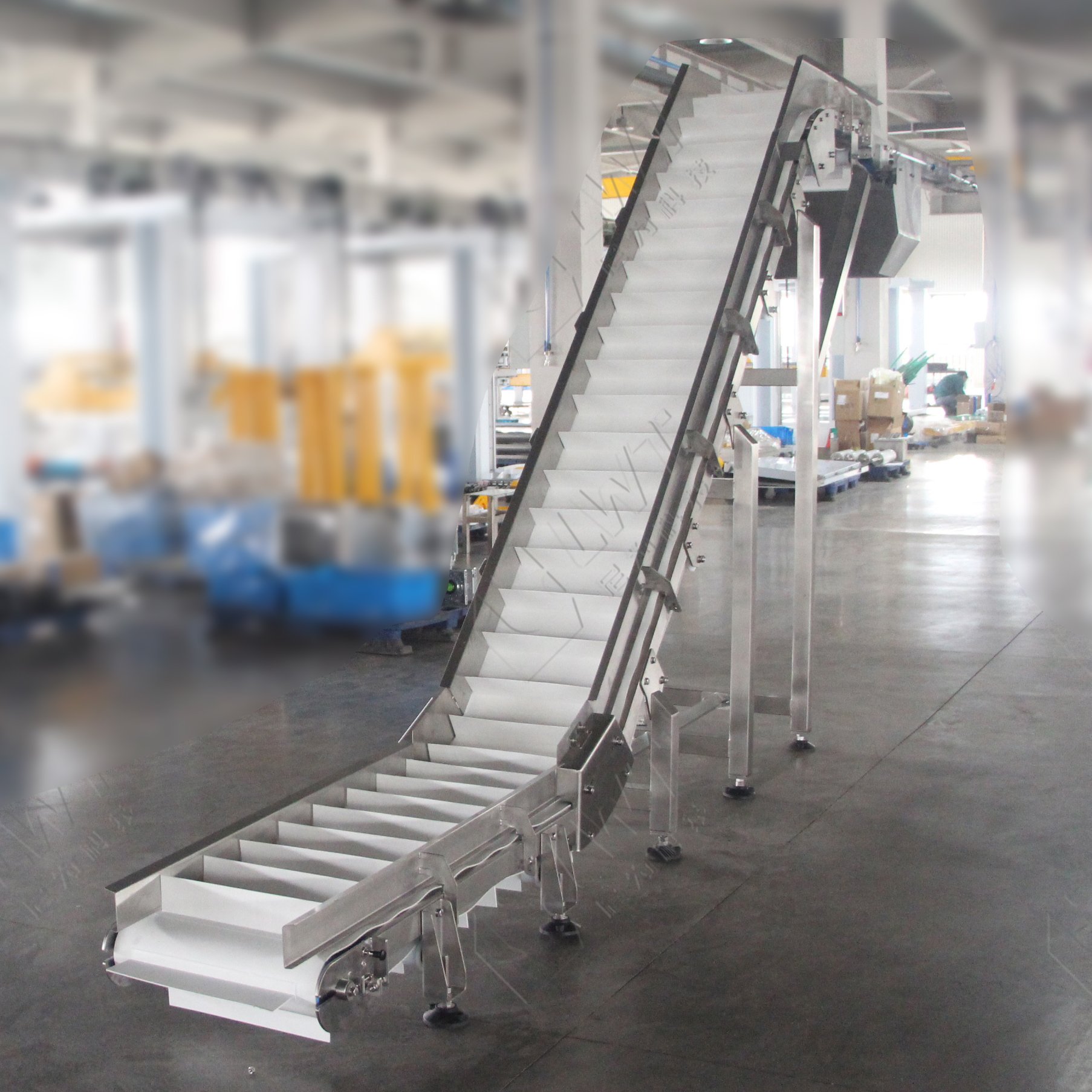Leadworld Food Grade Conveyor High Quality Z Type Finished Product Conveyor Bucket Elevator Conveyor Belt