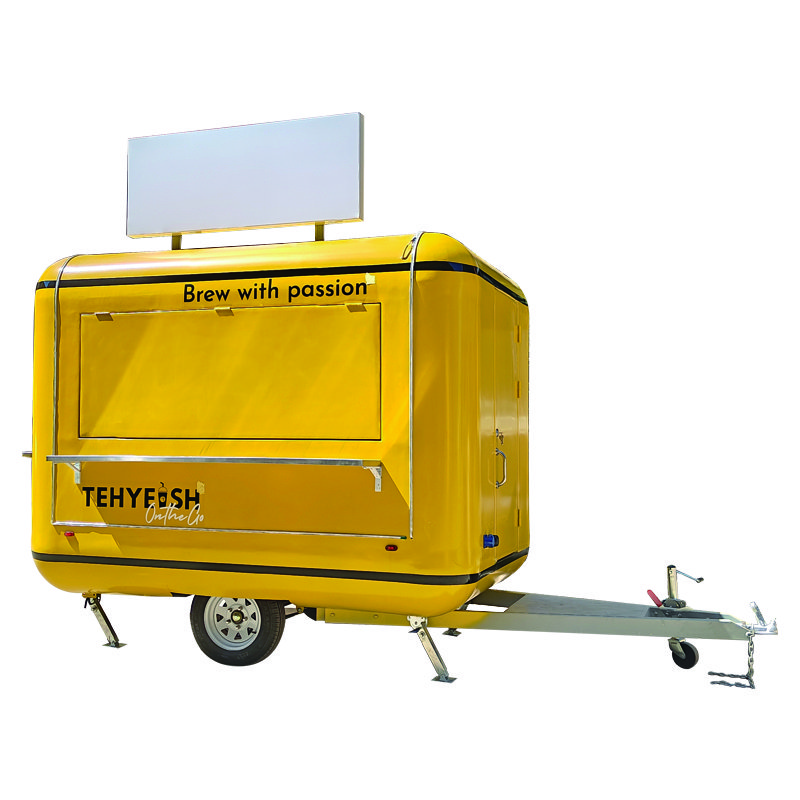 Malaysia Standard Food Trailer Mobile Kitchen for Snack Food Catering Flour Mill and Food Stall for Bakery Seasoning Plant