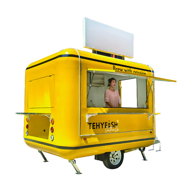 Malaysia Standard Food Trailer Mobile Kitchen for Snack Food Catering Flour Mill and Food Stall for Bakery Seasoning Plant